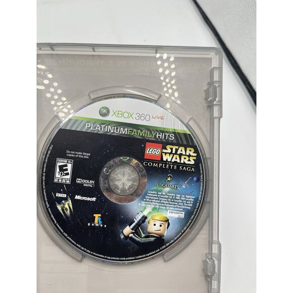 LEGO Star Wars: The Complete Saga CIB (Microsoft Xbox 360, 2007) - Picture 2 of 7